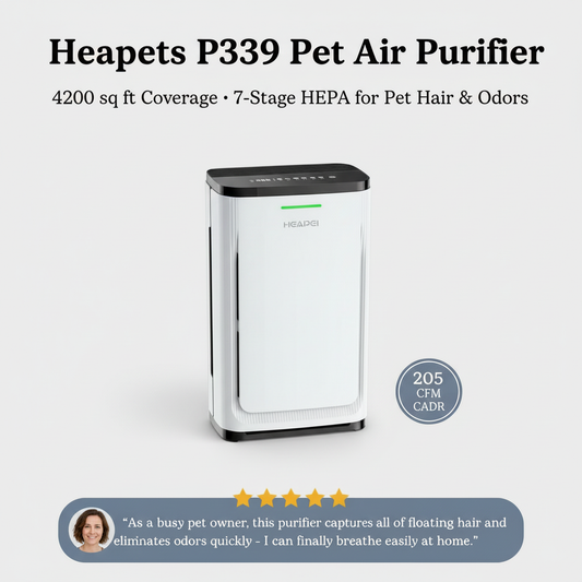 Heapets P339 Pet Air Purifier for Large Homes
